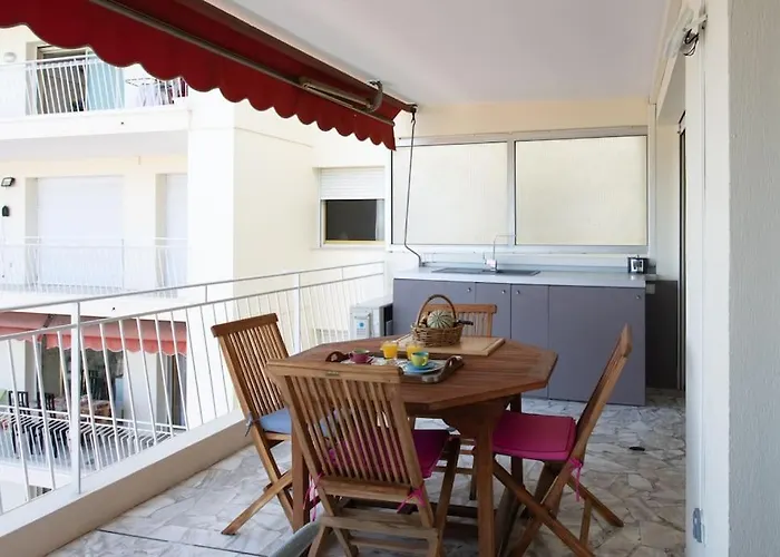 A2 - 1 Bdr Sea & Port View - Ac, Garage & Terrace * Αντίμπ