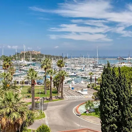 A2 - 1 Bdr Sea & Port View - Ac, Garage & Terrace Apartman Antibes
